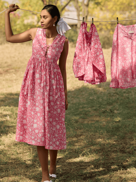 Jane Riveted Midi Dress - Notch Above