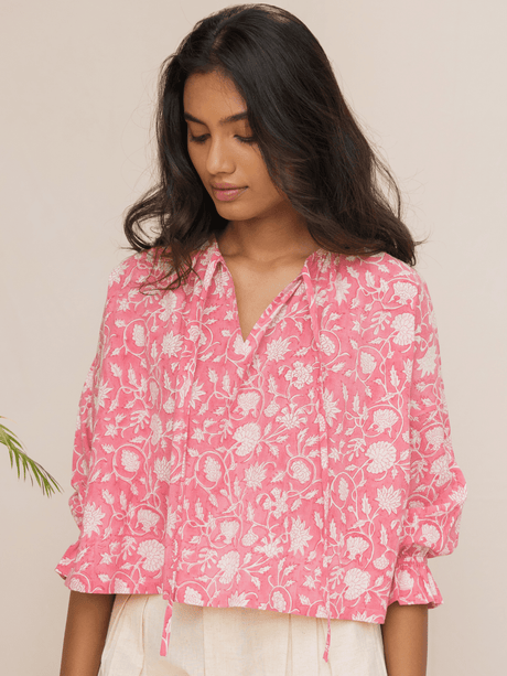 Nixie Drop Shoulder Top - Notch Above