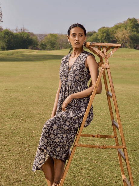 Erica Riveted Midi Dress - Notch Above