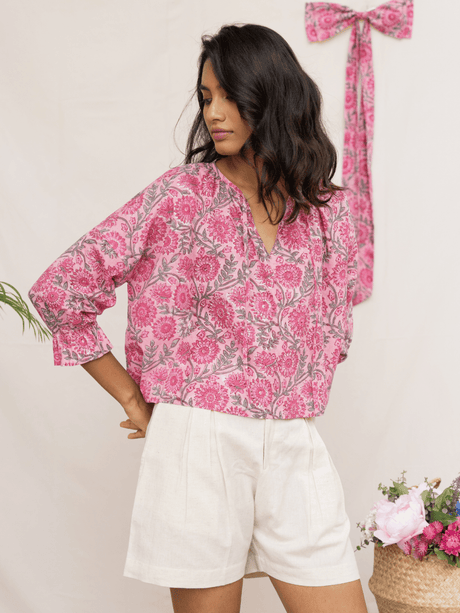 Vanna Drop Shoulder Top - Notch Above