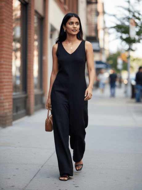 Lexi Black Jumpsuit - Notch Above