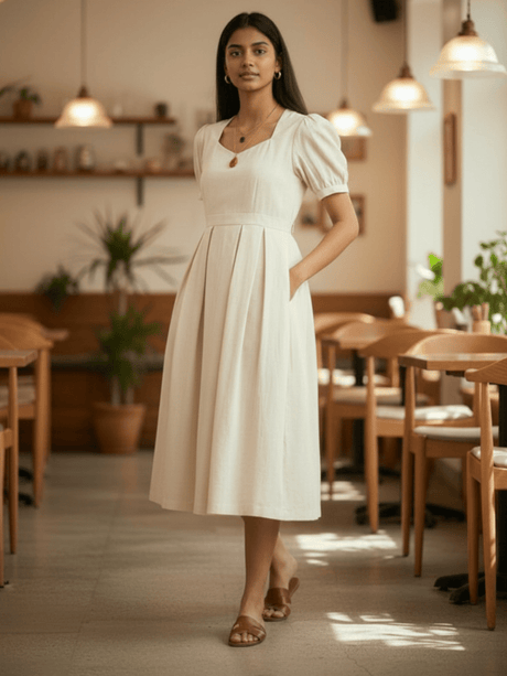 Mili Sweetheart Neckline Dress - Notch Above