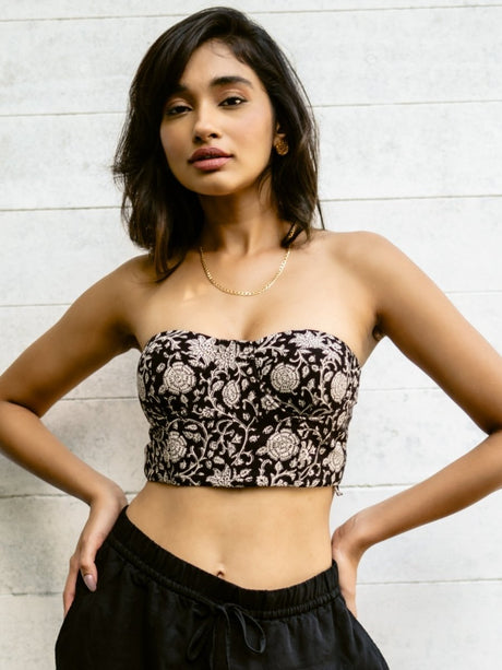 Rio Printed Corset Top - Notch Above