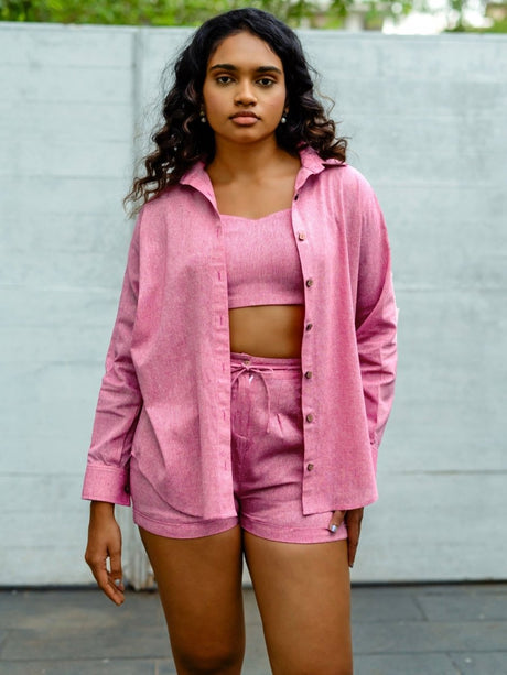 Selena 3 Piece Shorts Set - Notch Above