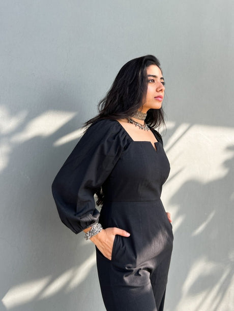 Reva Handwoven Jumpsuit - Notch Above